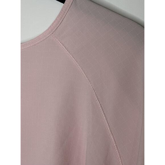 Lululemon Shirt Womens 8 Pink Running Stretch Thumbholes Athletic Workout - Picture 6 of 12